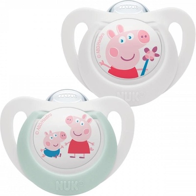Nuk dudlík Star Peppa Pig 2 ks – Hledejceny.cz
