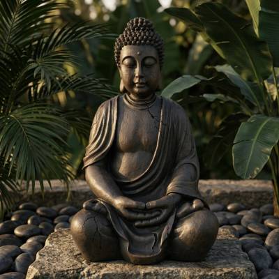 Boltze Soška Buddha, 50 cm