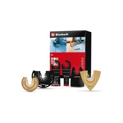 EINHELL 6ks smíšená sada příslušenství pro multifunkční nářadí, 49708106
