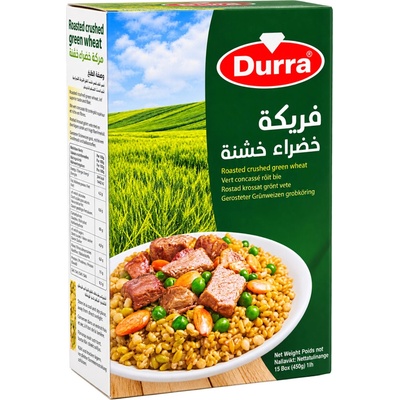 Durra Freekeh pražená zelená pšenice 450 g