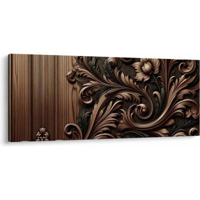 Obraz - Vzor ze dřeva, jednodílný 120x50 cm