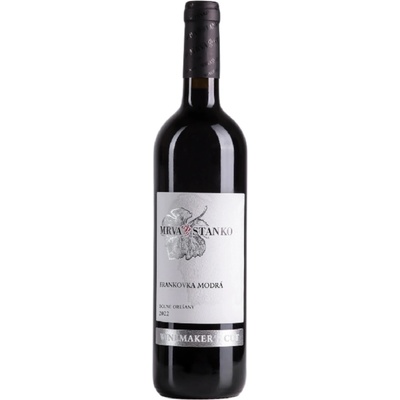 Víno Mrva & Stanko Mrva & Stanko Winemaker's Cut Frankovka Modrá 2022 15% 0,75 l (čistá fľaša)