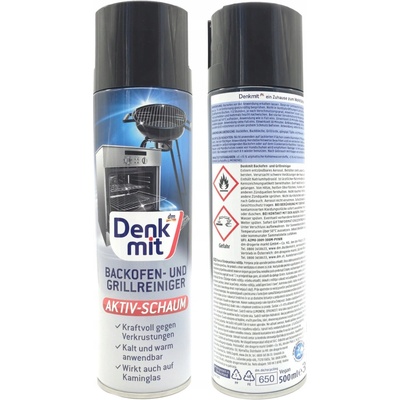 Denkmit čistič na trouby a grily 500 ml