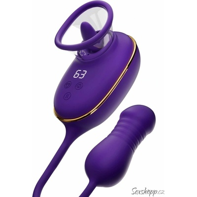 She.E.O Licking Clitoral Pump & Anal Stimulator, klitorální pumpa a stimulátor