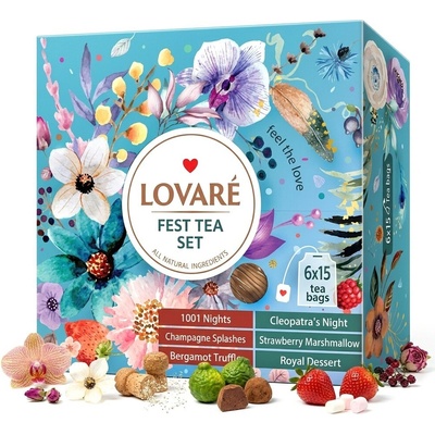 LOVARÉ Fest Tea Set 90 ks