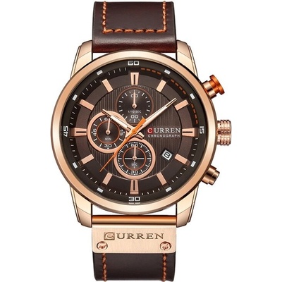 Curren KP6219 hnědá