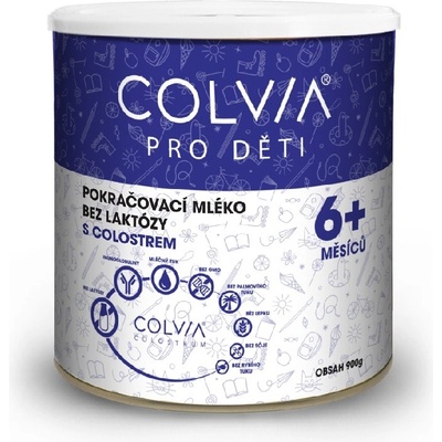 COLVIA Pokračovací mléko bez laktózy 6m+ 900 g