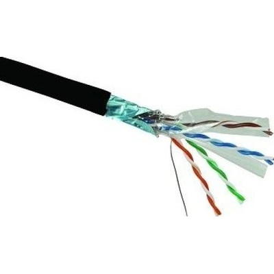Solarix SXKD-5E-FTP-PE-1m venkovní FTP, Cat5E, drát, PE, metráž, 1m