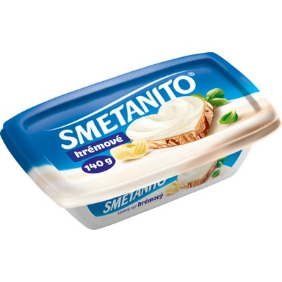 Smetanito tavený sýr krémový 140 g