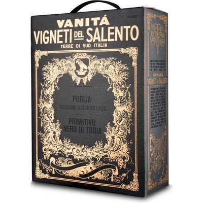 Vanitá Puglia Primitivo Bag 13% 3 l (kazeta)