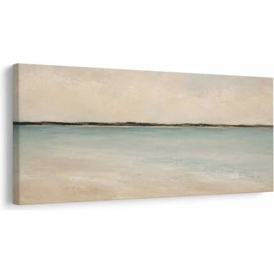 Dovido Obraz abstraktní horizont nad světlou vodou - 120x60