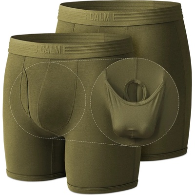 Calm B tmavě zelené 2pack – Hledejceny.cz