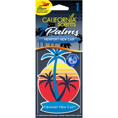 California Scents Palms Tree Air Newport New Car