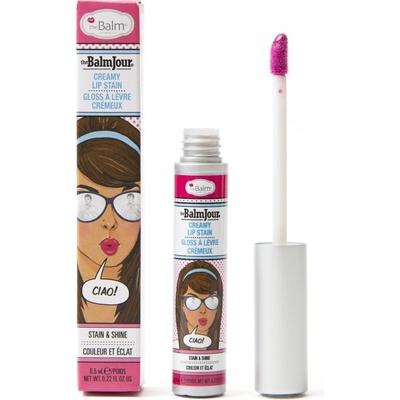 TheBalm The BalmJour lesklá krémová rtěnka Ciao! 6,5 ml