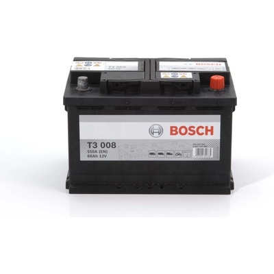 Bosch T3 12V 66Ah 510A 0 092 T30 080