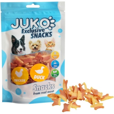 JUKO Snacks Chicken & Duck Chips 70 g