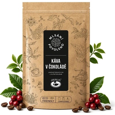 Oxalis Káva v hořké čokoládě 150 g