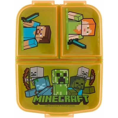 Stor Minecraft Multi Comparment desiatový box