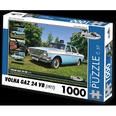 Retro-Auta č. 57 Volha Gaz 24 VB 1977 1000 dílků