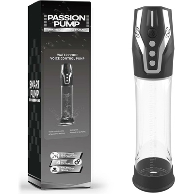 B - Series Power Automatická vakuová pumpa na penis Passion Pump s hlasovým ovládáním