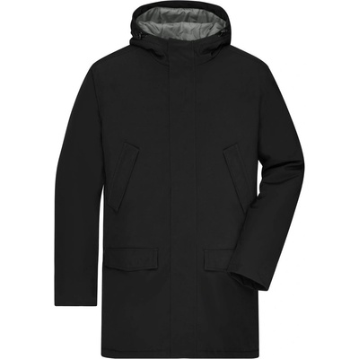 James & Nicholson Elegantná pánska zimná parka JN1176 čierna
