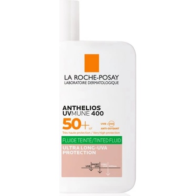 La Roche-Posay Anthelios UVMune 400 Fluid tónovaný SPF50+ 50 ml – Hledejceny.cz
