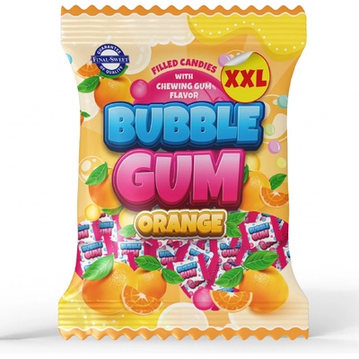 Bubble gum XXL orange 300 g