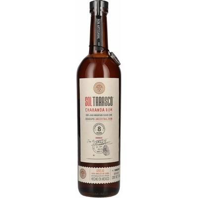 Sol Tarasco Charanda Aňejo 8y mexický 40% 0,7 l (holá láhev)