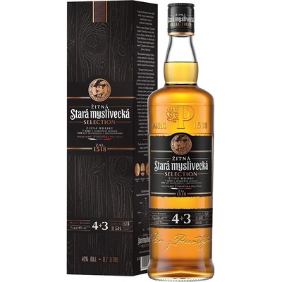 Stará Myslivecká Žitná Selection 7y 40% 0,7 l (holá láhev)