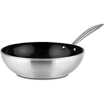 Nava Nerezová pánev WOK s keramickým povrchem Elegance 28 cm
