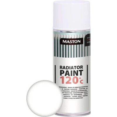 Maston Radiator Paint 0,4 l biela lesklá