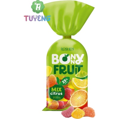 ROSHEN ŽELÉ BONNY FRUIT CITRUS MIX 200 g