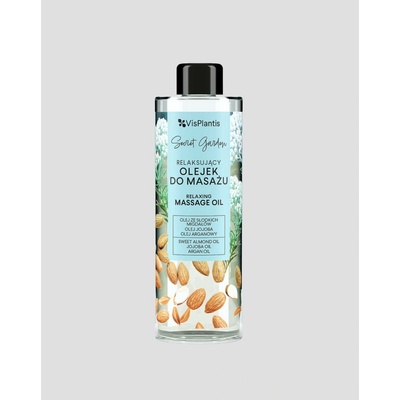 Vis Plantis Hydratační a relaxační masážní olej s vůní mandlí Secret Garden 200 ml – Hledejceny.cz