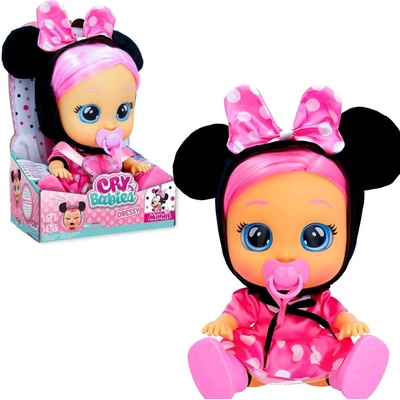 Cry Babies Myška Minnie interaktivní panenka