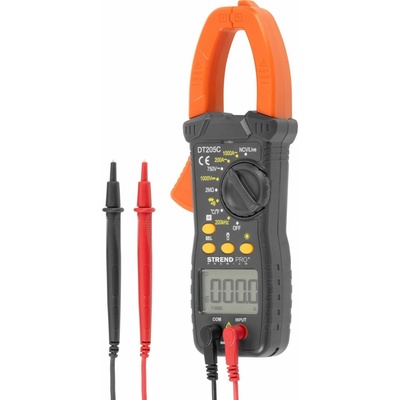 STREND PRO Premium Multimeter Strend Pro Premium, digitálny, kliešťový, 1000A, 2xAAA