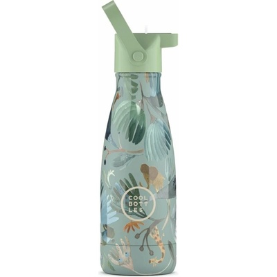 Cool Bottles dětská termolahev Kids Secret Nature třívrstvá 260 ml 3D