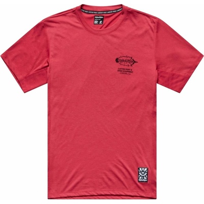 Troy Lee Designs Skyline Ride Tee Feathered Ember Red