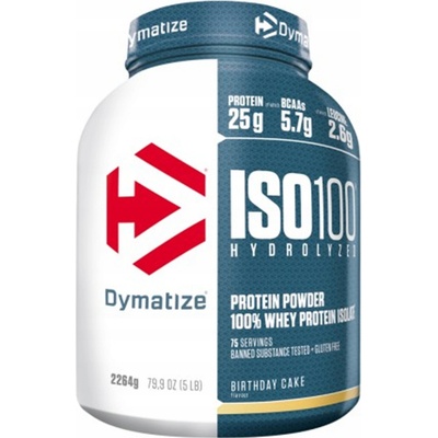 Dymatize Iso 100 Hydrolyzed Whey Protein Isolate 2264 g