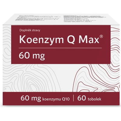 Koenzym Q Max 60 mg 60 kapslí – Hledejceny.cz