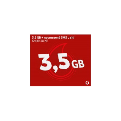 Předplacená karta na data Vodafone