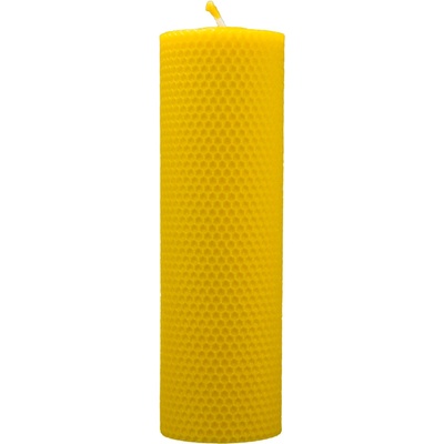 Pleva Svíčka ze včelího vosku 7 x 20 cm