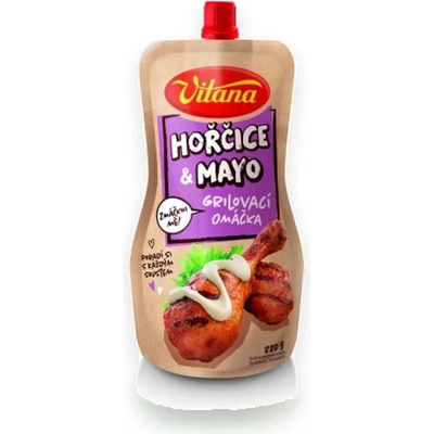 Vitana Hořčice & mayo grilovací omáčka 220g