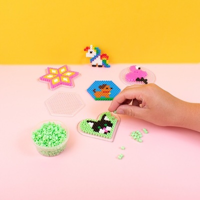 Playbox Podložka pre zažehľovacie korálky - ABECEDA, ČÍSLA