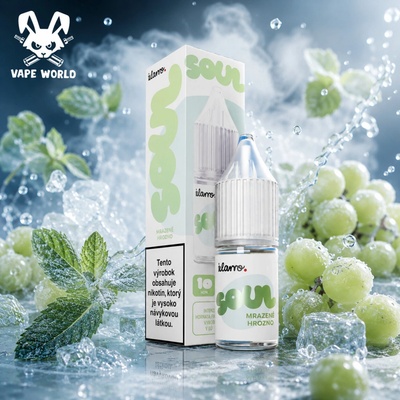 Klarro Soul Salts Mrazené Hrozno 10 ml 20 mg