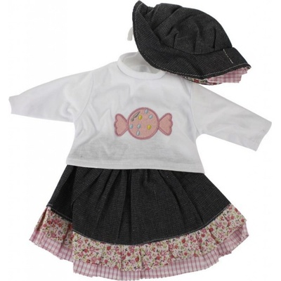 Dimian Bambolina Amore 42 - 48 cm sukýnka a klobouček – Hledejceny.cz