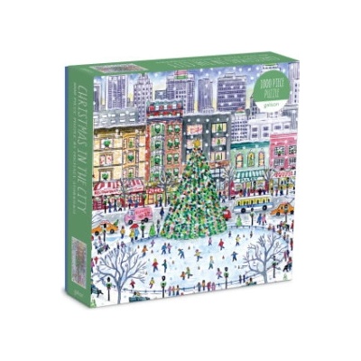 Galison Michael Storrings Christmas in the City 1000 dielov