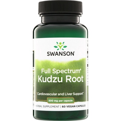 Swanson Kudzu Root 500 mg 60 kapsúl