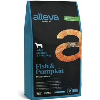 Alleva Natural Adult Medium / Maxi Fish and Pumpkin 2 kg