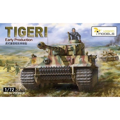 Vespid models 1:72 TIGER I EARLY PRODUCTION