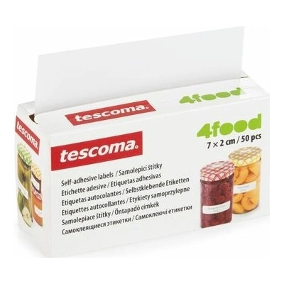 Tescoma Samolepiace štítky 4FOOD, 50 ks